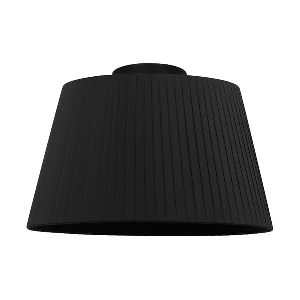 Černé stropní svítidlo Sotto Luce KAMI CP, ⌀ 36 cm