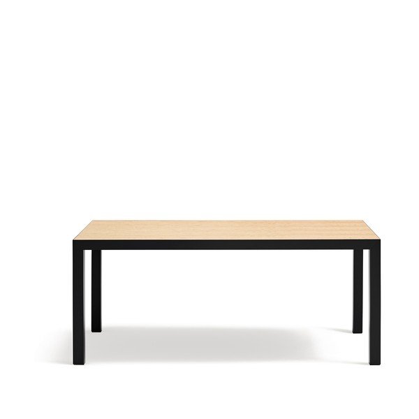 Jídelní stůl s deskou z dubového dřeva 75x180 cm Alma – Teulat