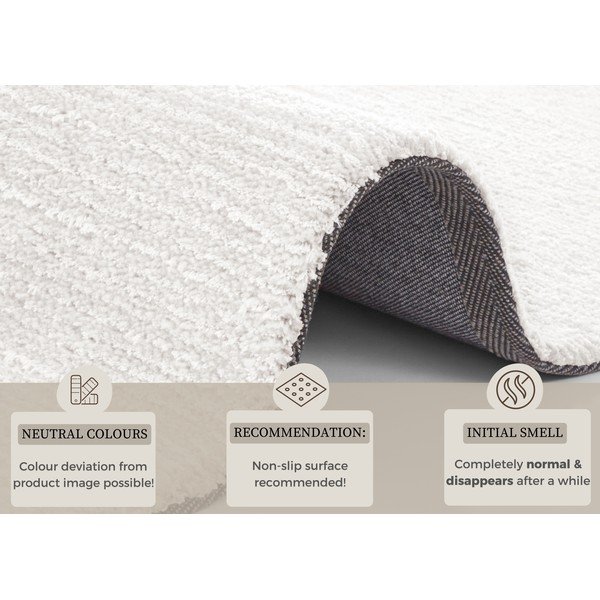 Krémový běhoun Mint Rugs Supersoft, 80 x 250 cm-image-3
