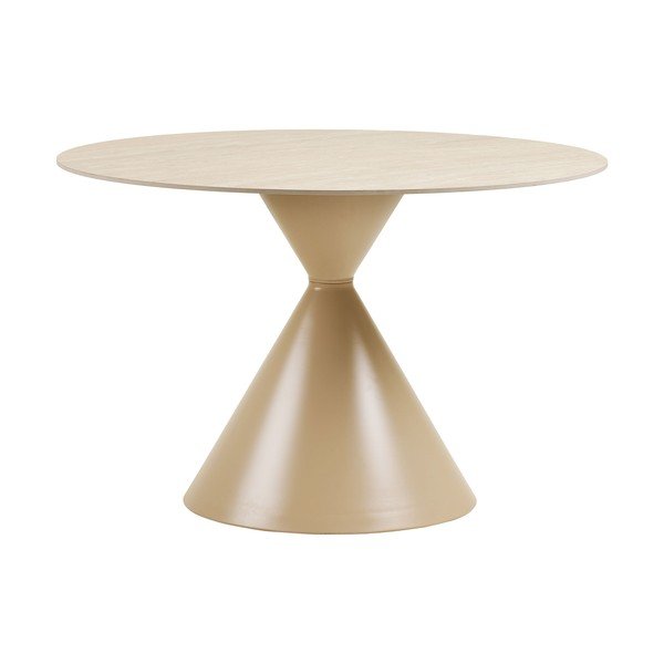 Kulatý jídelní stůl s keramickou deskou ø 120 cm Annecy – House Nordic