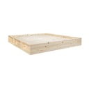 Dvoulůžková postel z borovicového dřeva s roštem 180x200 cm Ziggy – Karup Design