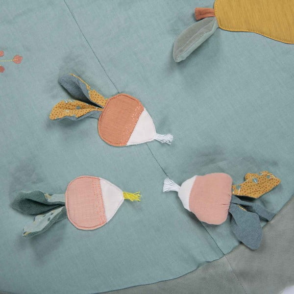 Světle zelená dětská hrací podložka Trois Petits Lapins – Moulin Roty-image-1