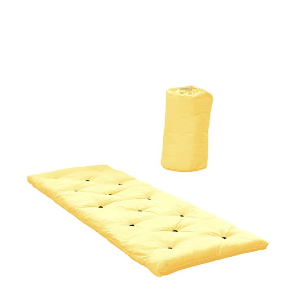 Žlutá futonová matrace 70x190 cm Bed in a Bag Yellow – Karup Design
