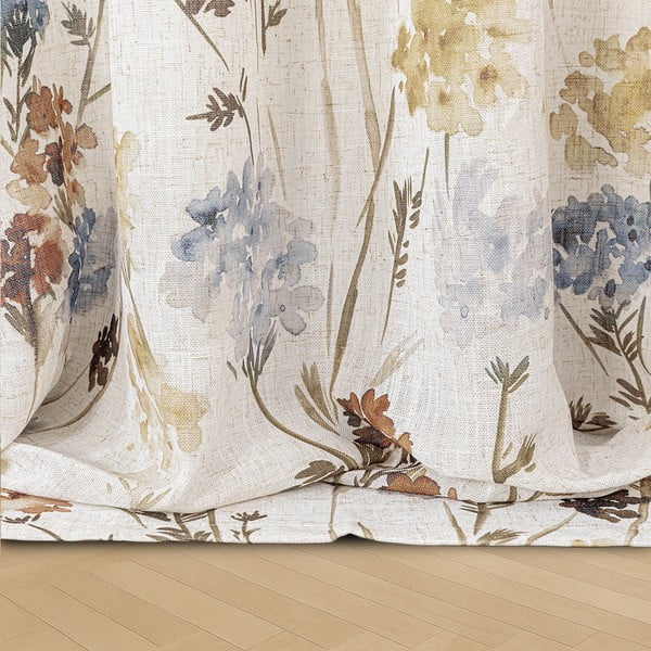 Krémový závěs 135x250 cm Flosi – Restilo-image-4