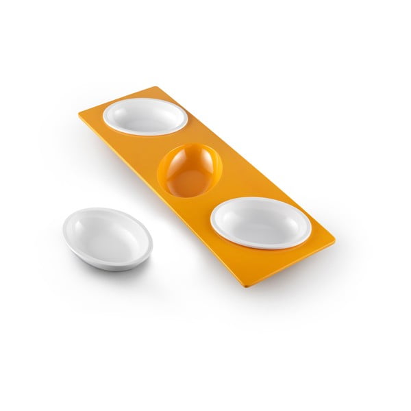 Oranžový servírovací set Entity, délka 30 cm-image-1
