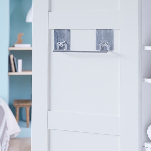 Ocelový věšák na kalhoty Compactor Magic Wardrobe-image-1