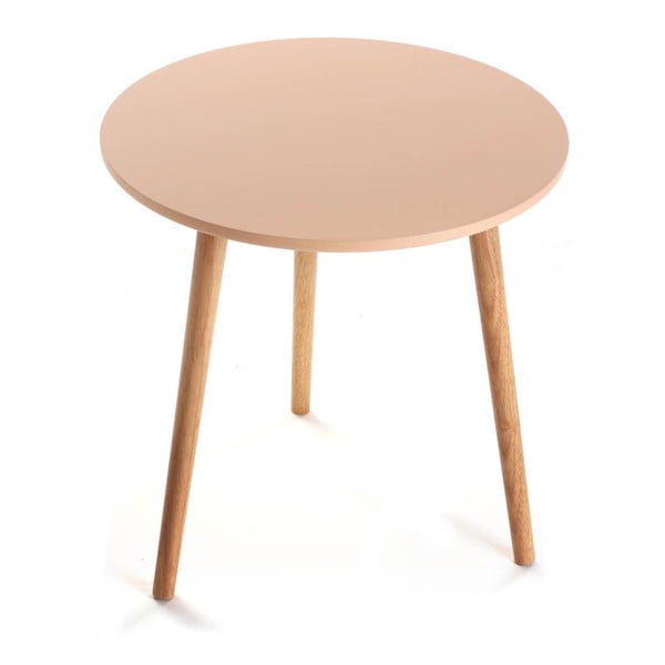 Odkládací stolek Auxiliary Orange, Ø 50 cm
