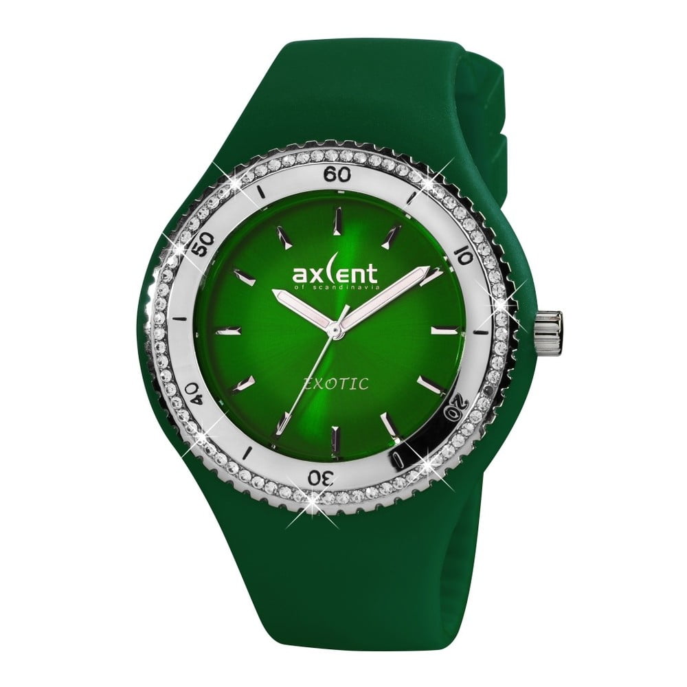 Zelené dámské hodinky Axcent od Scandinavia Exotic