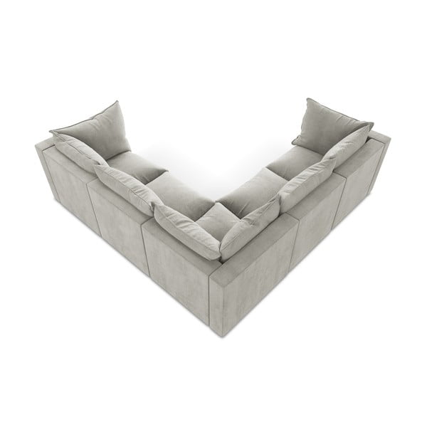 Světle šedá rohová pohovka Manao – Makamii-image-3