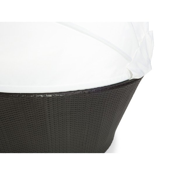 Zahradní pohovka z umělého ratanu se skládacím přístřeškem Monobeli Miranda-image-4