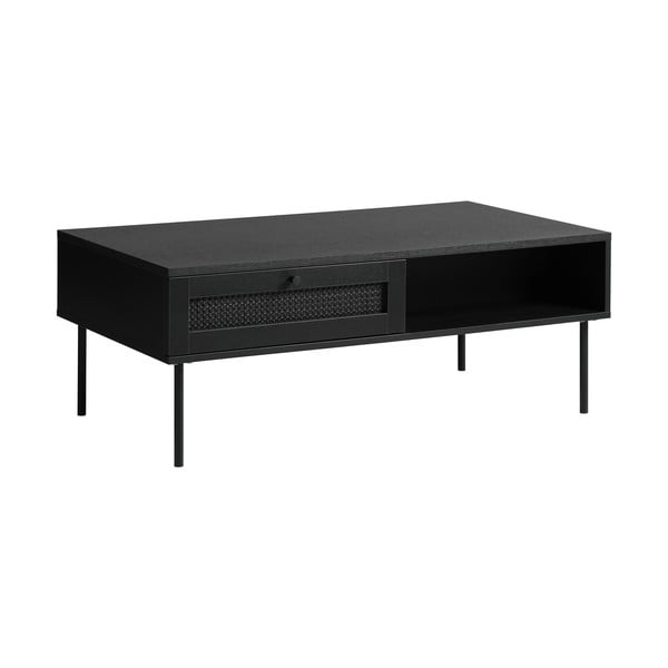 Černý konferenční stolek 60x110 cm Pensacola – Unique Furniture-image-3
