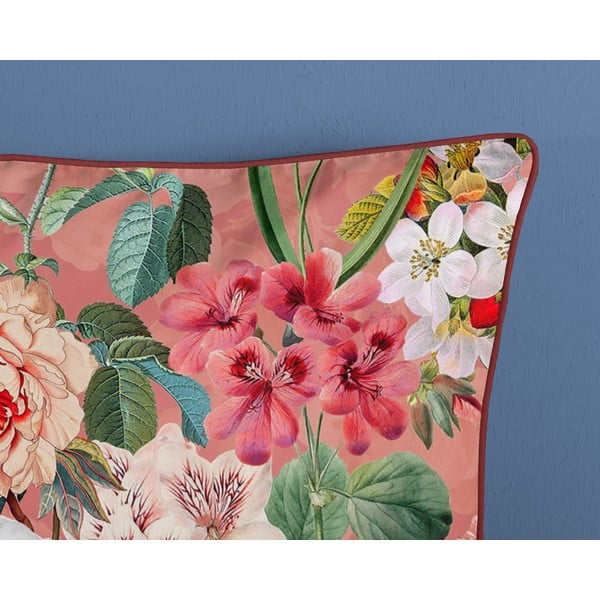 Oranžové povlečení na dvoulůžko/prodloužené z bavlněného saténu 240x220 cm Amalia – Descanso-image-3