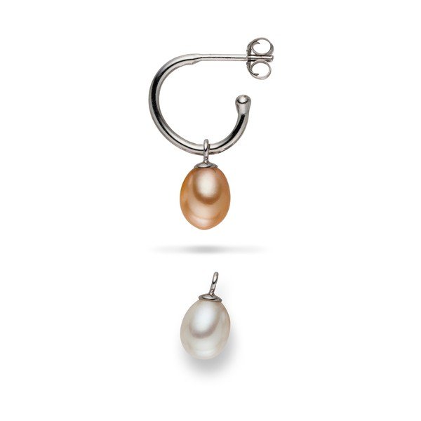 Náušnice Yamato Pearls s vyměnitelnými přívěsky Nude Beauty-image-1