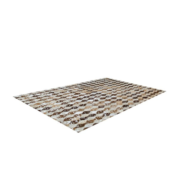 Koberec z pravé kůže Sao Paulo Sparkle, 140x200 cm-image-2