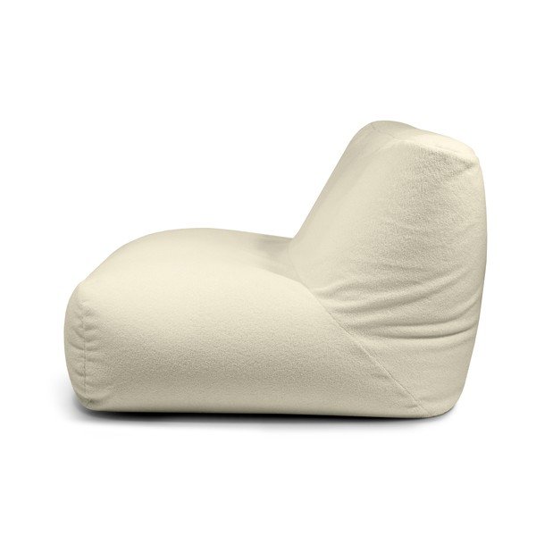 Hnědý sedací vak z textilie bouclé Sofa Tube – SLOWDOWN-image-3