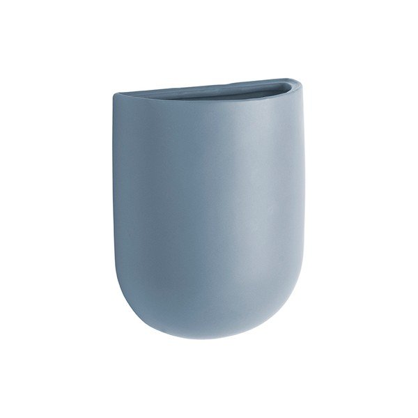 Modrý nástěnný květináč PT LIVING Oval-image-1