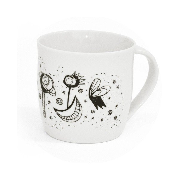 Bílý porcelánový hrnek 260 ml Domov tu – Bonami