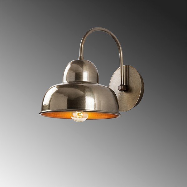Nástěnné svítidlo v mosazné barvě ø 20 cm Multan – Opviq lights-image-3