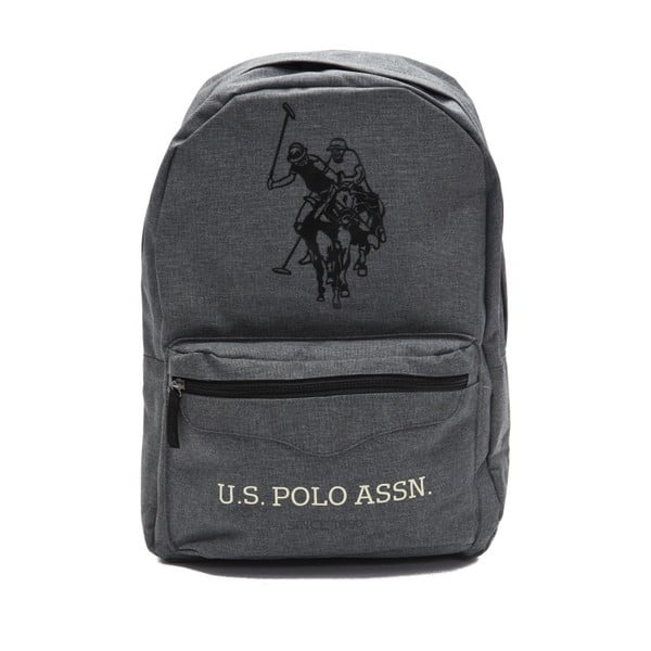 Šedý pánský batoh U.S. Polo Sport, 30 x 44 cm