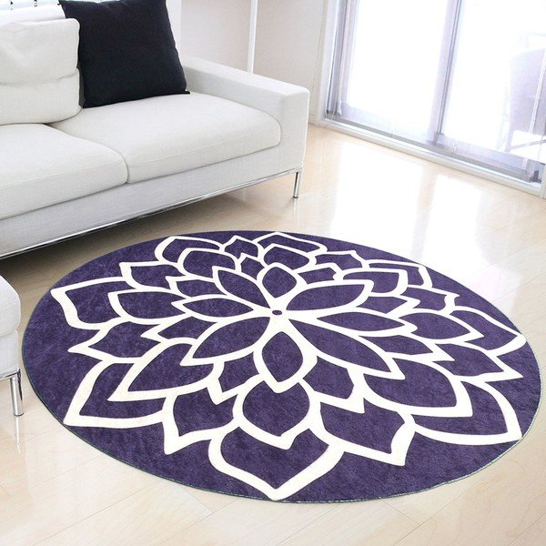 Koberec Vitauss Lorda, ⌀ 100 cm-image-2