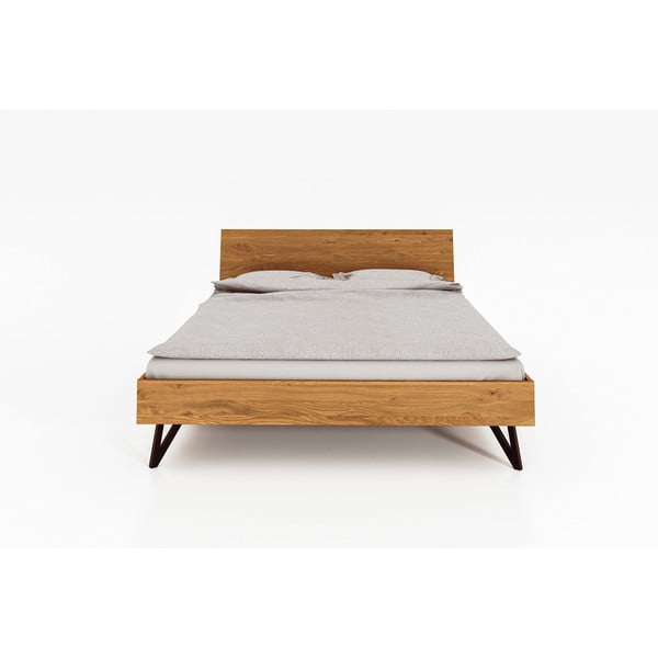 Dvoulůžková postel z dubového dřeva 180x200 cm Golo 2 - The Beds-image-3