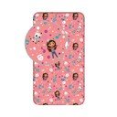 Napínací bavlněné dětské prostěradlo na jednolůžko 90x200 cm Gabby's Dollhouse – Jerry Fabrics