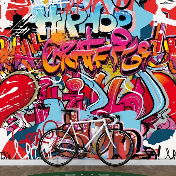 Velkoformátová tapeta Graphitti