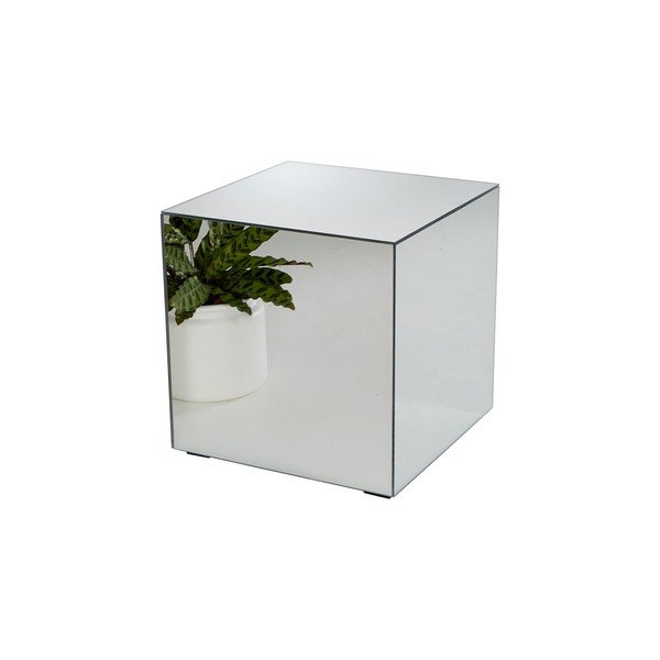 Skleněný odkládací stolek 45,5x45,5 cm Cube – Ellos Home-image-4