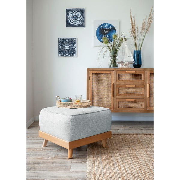 Světle šedá podnožka Miuform Dazzling Daisy-image-3