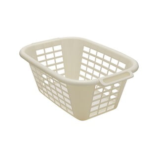 Krémový koš na prádlo Addis Rect Laundry Basket, 40 l