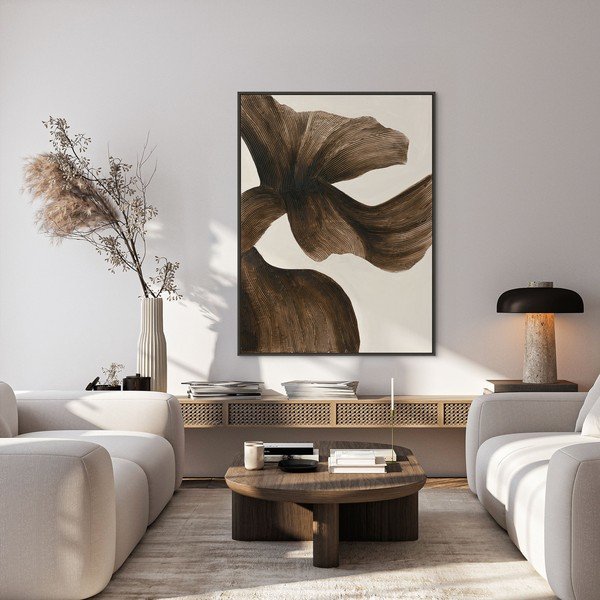 Ručně malovaný obraz s rámem/na plátně 91x121 cm Astra – Malerifabrikken-image-1