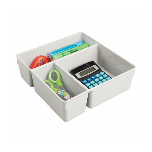 Bílý organizér InterDesign Clarity Clean-image-3