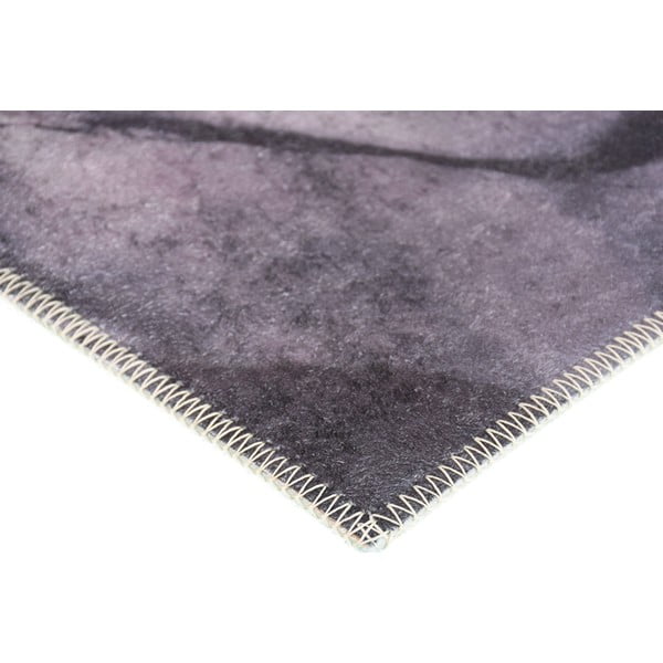 Šedý pratelný koberec 80x50 cm - Vitaus-image-2