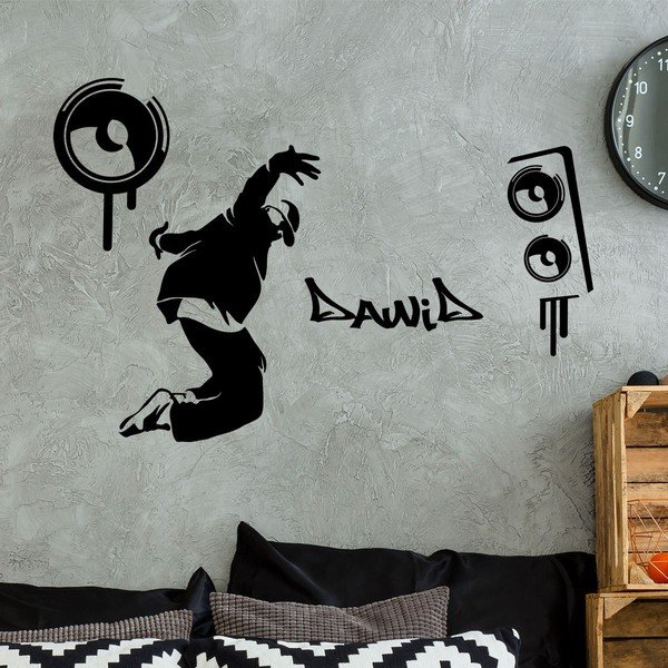 Nástěnná samolepka se jménem Ambiance Hip Hop-image-2
