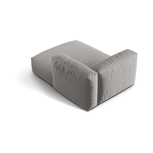 Světle šedý modul pohovky (pravý roh) Martina – Micadoni Home-image-2