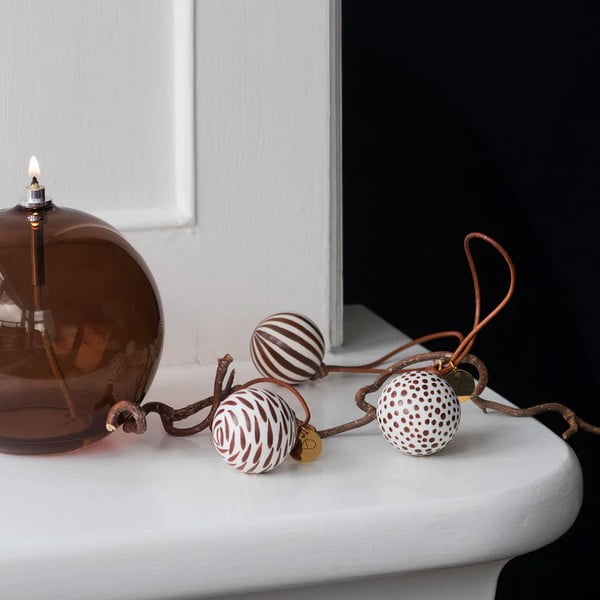 Skleněná olejová lampa (výška 10 cm) Aura – Mette Ditmer Denmark-image-2