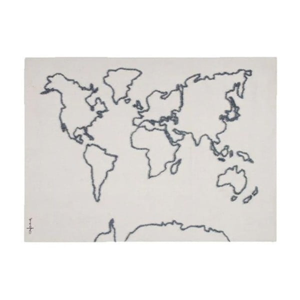Nástěnná mapa 160x120 cm Canvas Map – Lorena Canals
