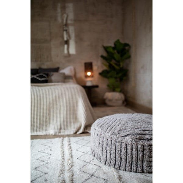 Krémový pratelný ručně tkaný vlněný koberec 140x200 cm Lakota Day – Lorena Canals-image-3