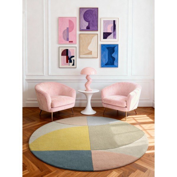Ručně tkaný vlněný kulatý koberec ø 160 cm Westminster Savile – Ted Baker-image-1
