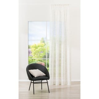 Béžová záclona 140x260 cm Baroque – Mendola Fabrics