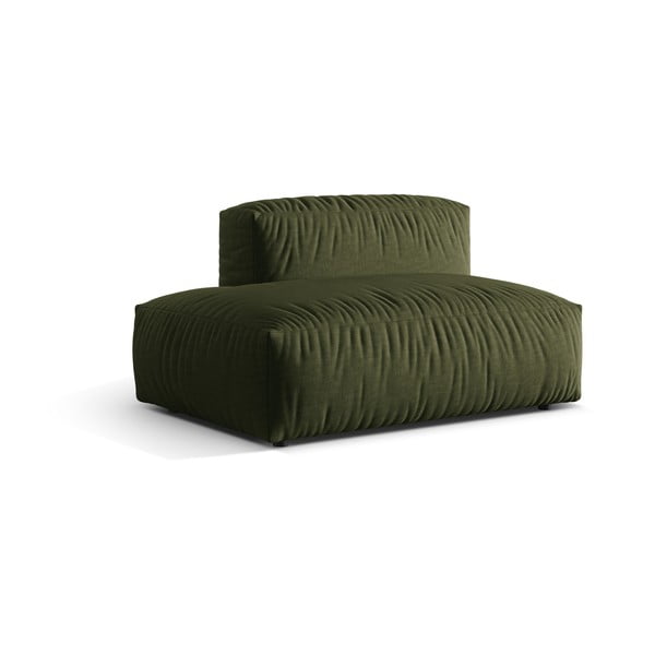 Zelený modul pohovky (levý roh) Martina – Micadoni Home-image-1