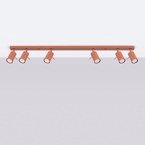 Bodové svítidlo v cihlové barvě 6x117 cm Etna – Sollux-image-4