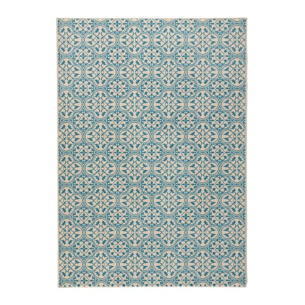 Modrý koberec Hanse Home Gloria Pattern, 120 x 170 cm