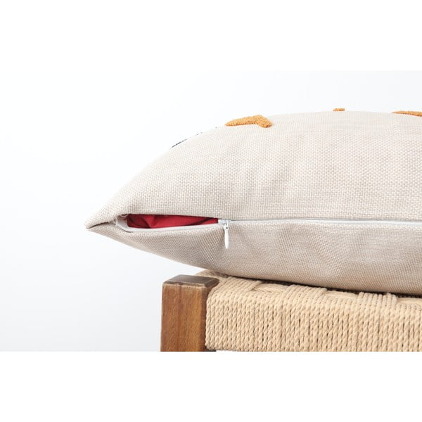 Lněný dekorační polštář 25x43 cm Orkide – Mioli Decor-image-3