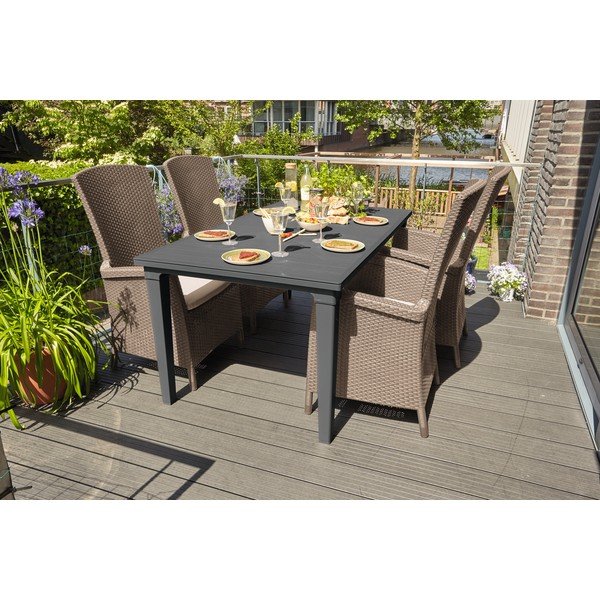 Světle hnědé plastové zahradní křeslo Vermont – Keter-image-2