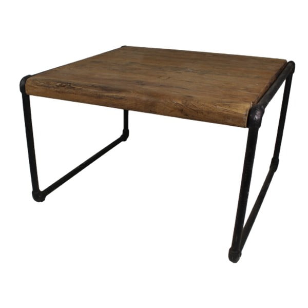 Konferenční stolek z teakového dřeva HSM Collection Vintage, 60 x 60 cm