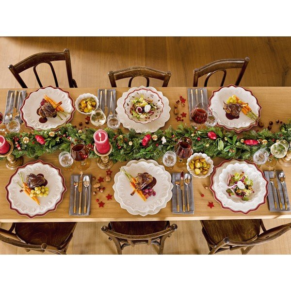 Bílý porcelánový vánoční talíř Toy's Delight Villeroy&Boch, ø 29,5 cm-image-4