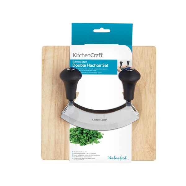 Set prkénka a sekáčku bylinky Kitchen Craft Hachoir-image-1