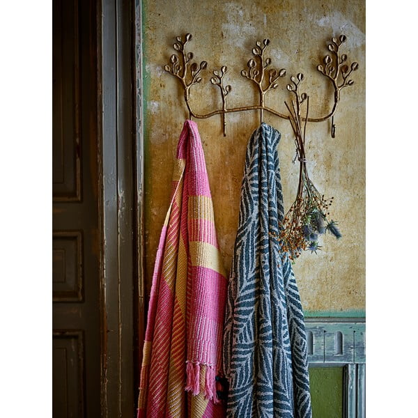 Kovový nástěnný věšák ve zlaté barvě 57 cm Padova – Bloomingville-image-1