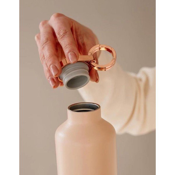 Růžová termolahev z nerezové oceli Equa Basic Pink Blush, 680 ml-image-2